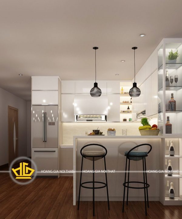 Tủ Bếp Acrylic anh Tâm Nghệ An