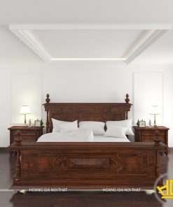 Nội thất phòng khách Tân cổ điển Khách sạn Con Gà Vàng - 1501 màu gỗ nâu