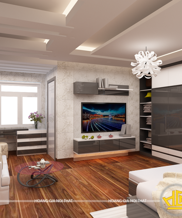 Nội thất phòng ngủ hiện đại Chị Liên