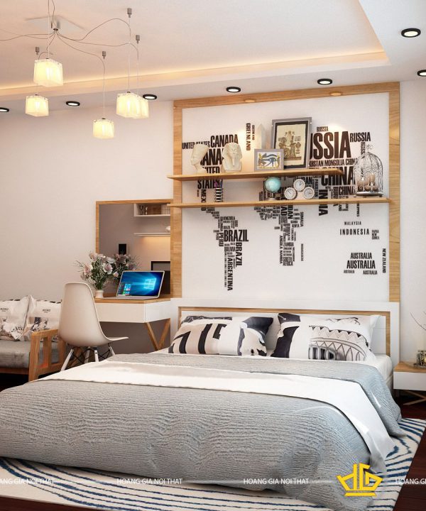 Nội thất phòng ngủ hiện đại Cô Phương