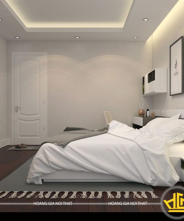 Nội thất phòng ngủ hiện đại Chị Hương Vinhome