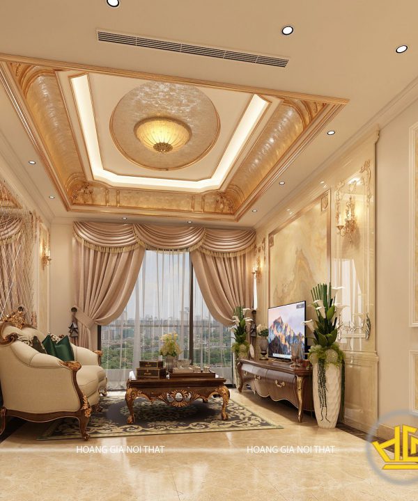 Phòng khách hiện đại Anh Tú đường Nguyễn Tuân