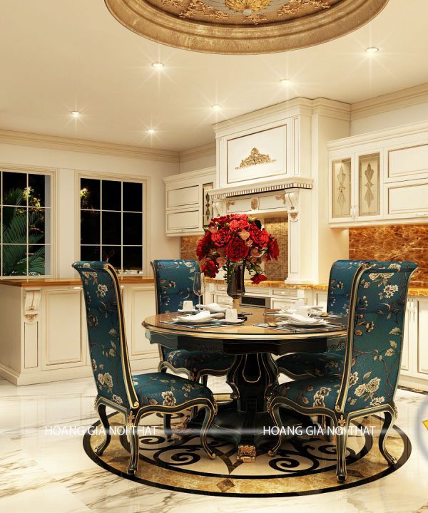 Phòng khách tân cổ điển Anh Tùng đường Tây Sơn