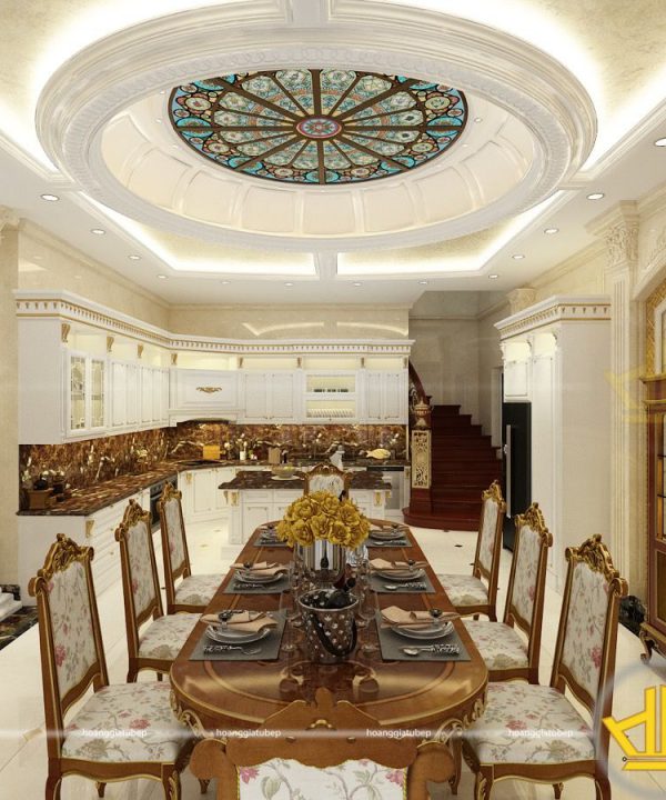 Phòng khách tân cổ điển Chú Quý ở Hà Nam