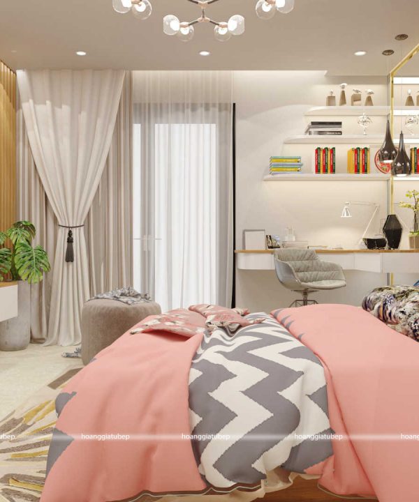 Phòng ngủ bé gái Mẫu 1