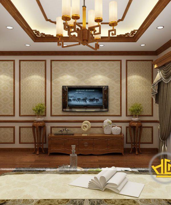 Phòng ngủ tân cổ điển Anh Quang Thái Nguyên