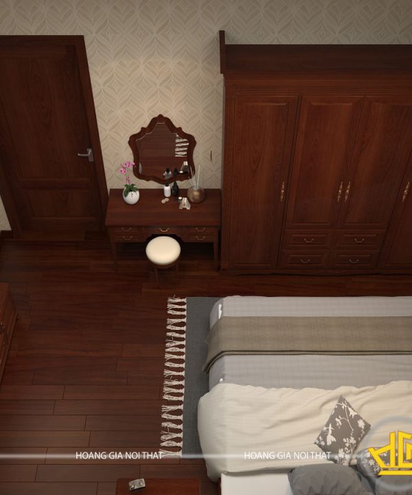 Nội thất phòng ngủ tân cổ điển Bác Thoa đường Láng