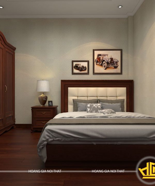 Nội thất phòng ngủ tân cổ điển Bác Thoa đường Láng