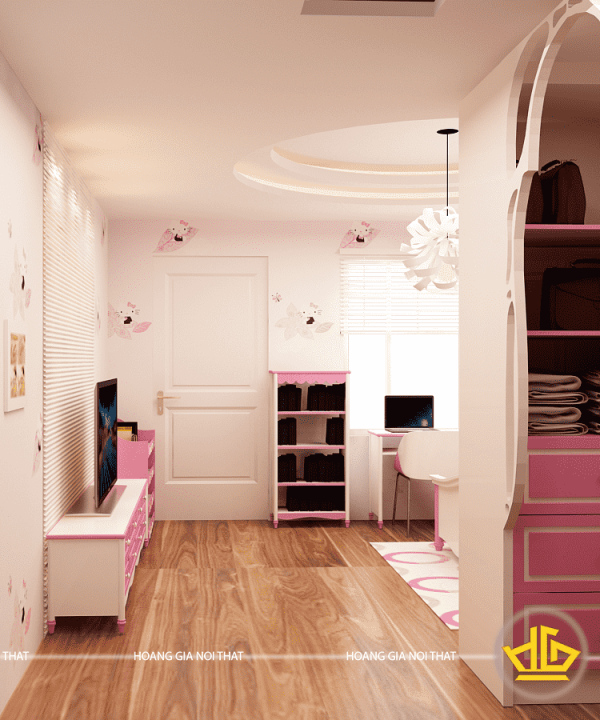 Phòng ngủ trẻ em - Chị Ngân