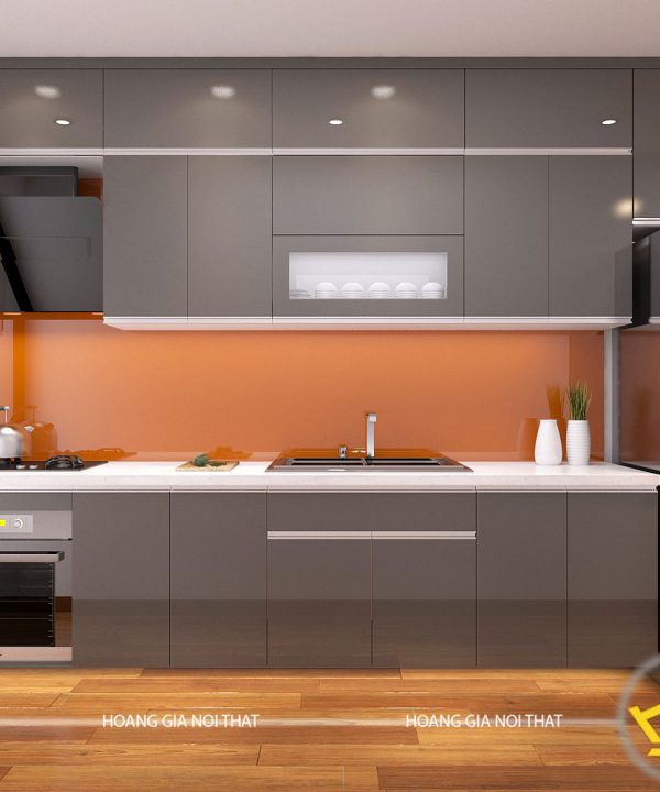 Tủ Bếp Acrylic anh Dung Hà Đông