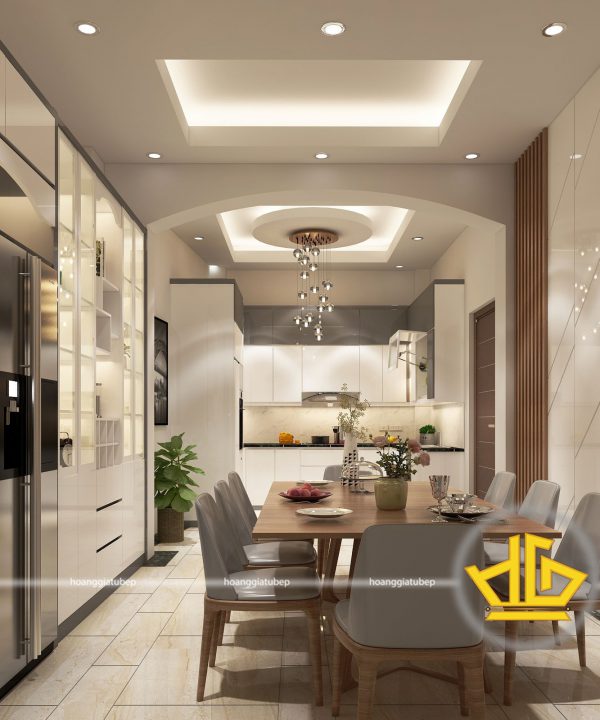 Tủ Bếp Acrylic anh Huy Hào Nam