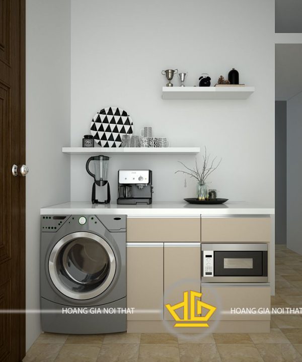 Tủ Bếp Acrylic anh Quang Ba Vì