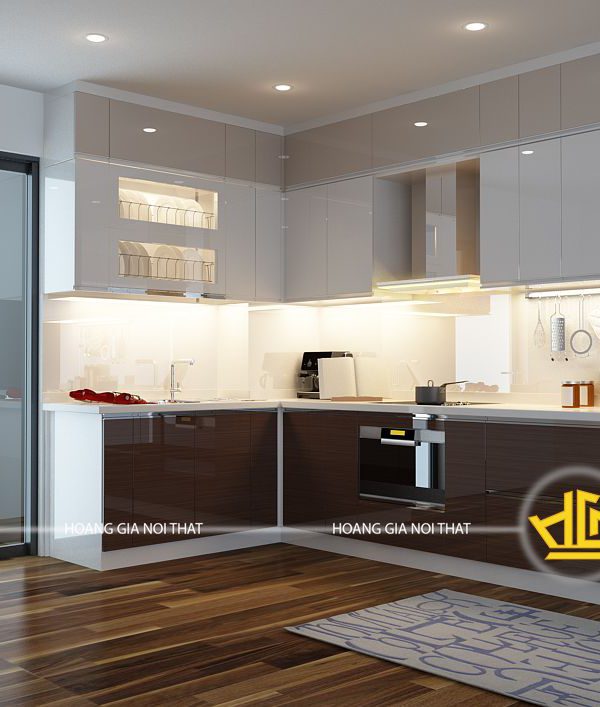 Tủ Bếp Acrylic anh Quý Đồng Nai