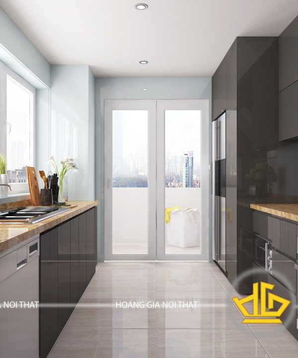 Tủ Bếp Acrylic anh Sơn