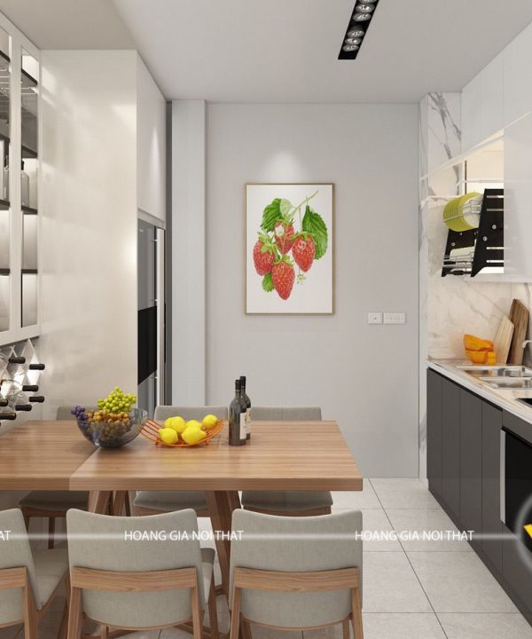 Tủ Bếp Acrylic anh Thanh