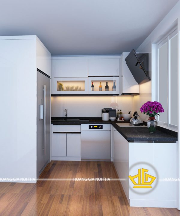 Tủ Bếp Acrylic anh Trường Hạ Long