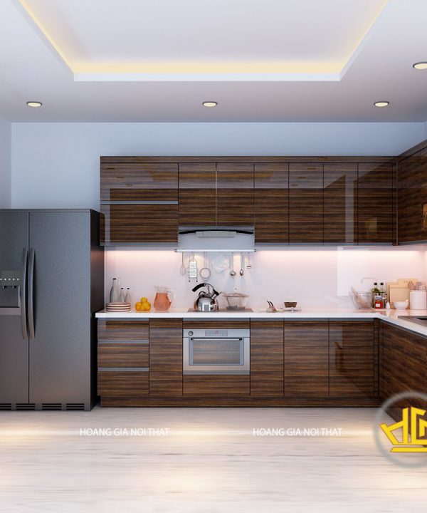 Tủ Bếp Acrylic bác Quyên