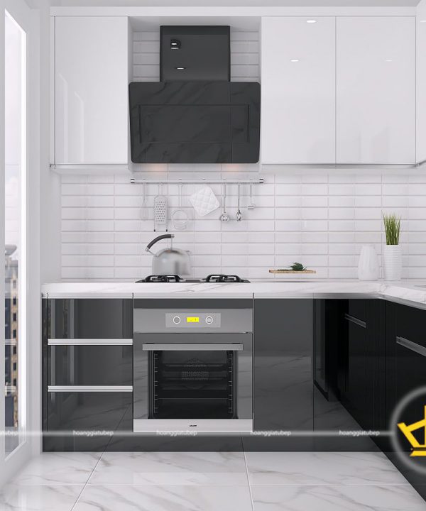 Tủ Bếp Acrylic chị Mai Ecopark