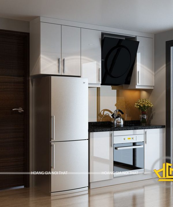 Tủ Bếp Acrylic chú Ông