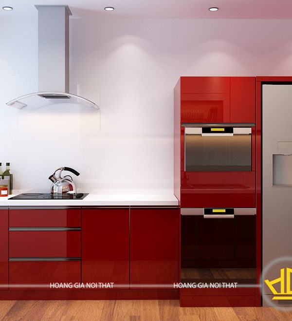 Tủ Bếp Acrylic chú Thân