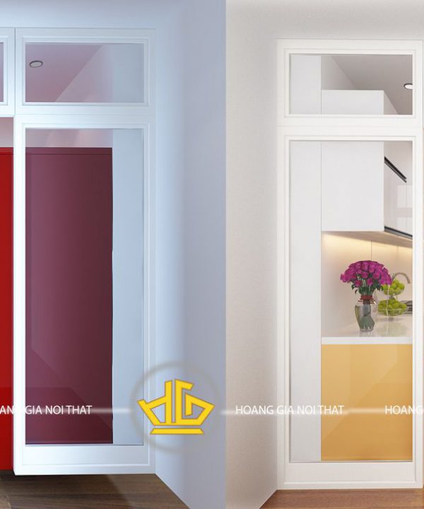 Tủ Bếp Acrylic chú Thân