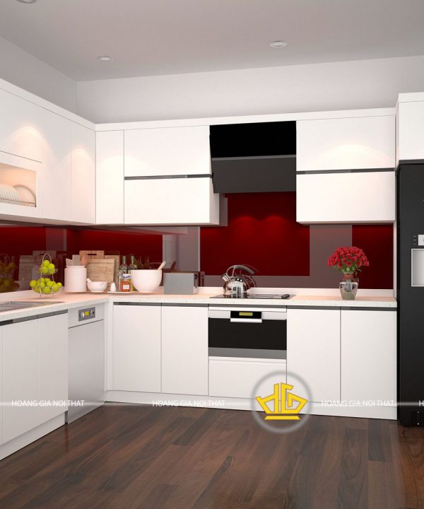 Tủ Bếp Acrylic cô Năm