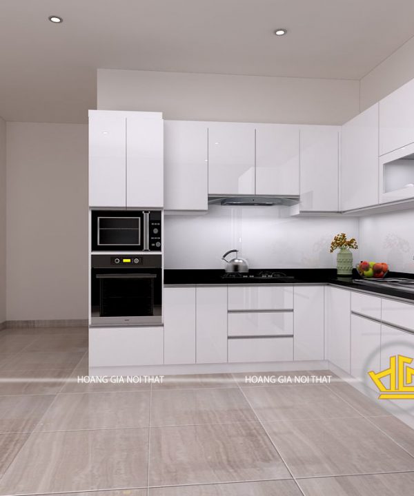 Tủ Bếp Acrylic cô Nhàn