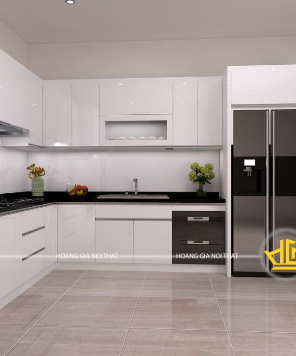 Tủ Bếp Acrylic cô Nhàn