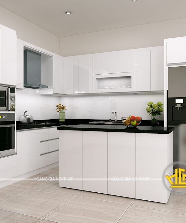 Tủ Bếp Acrylic cô Nhàn