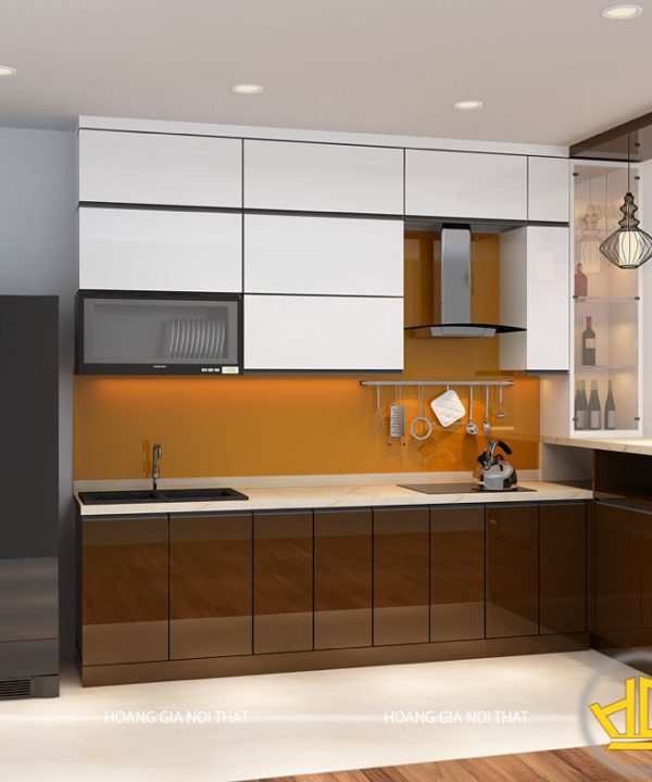 Tủ Bếp Acrylic em Minh