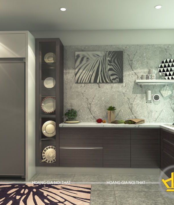 Tủ Bếp Acrylic em Thương