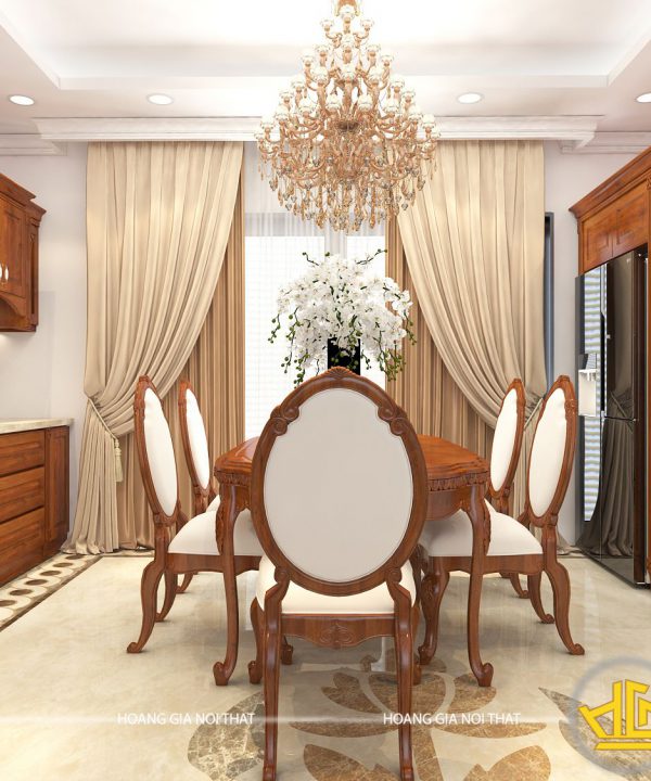 Tủ bếp gỗ lát anh Quyết Xuân Thủy