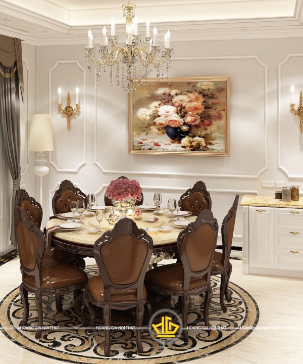 Tủ bếp gỗ óc chó chị Bình Đại Từ