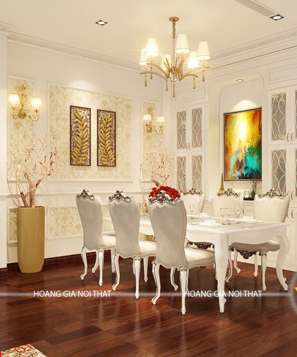 Tủ bếp tân cổ điển anh Tùng Hạ Long