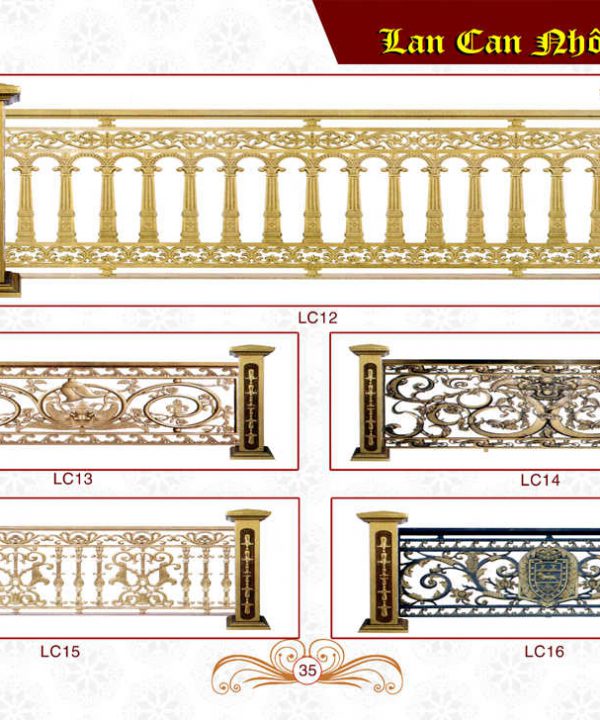 Cổng nhôm đúc Hoàng Gia 30 Cổng nhôm đúc Hoàng Gia 30