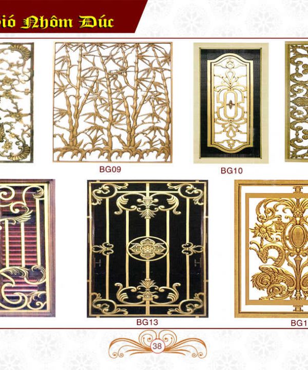 Cổng nhôm đúc Hoàng Gia 33 Cổng nhôm đúc Hoàng Gia 33