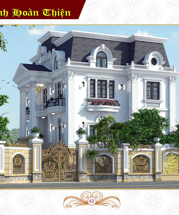 Cổng nhôm đúc Hoàng Gia 37 Cổng nhôm đúc Hoàng Gia 37