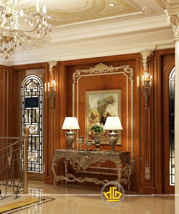 Phòng khách tân cổ điển Mẫu 2