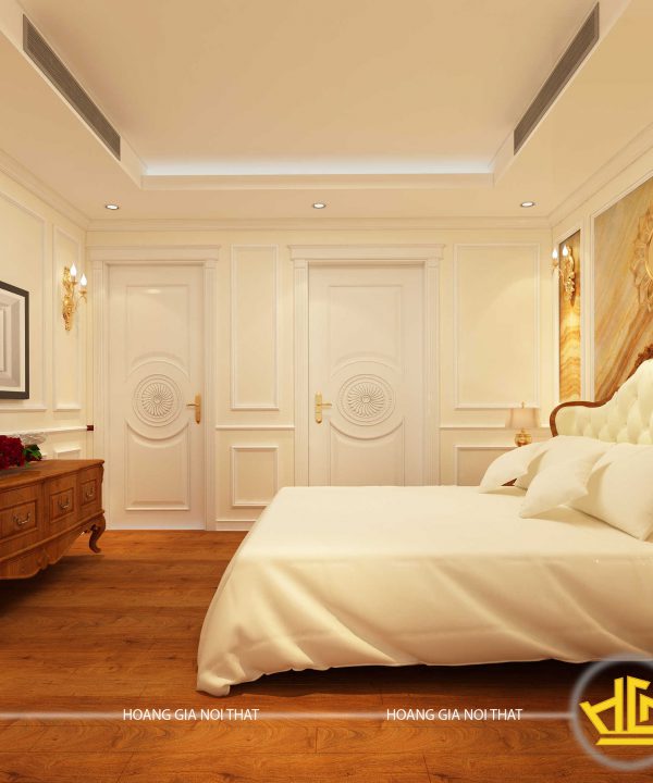 Phòng ngủ tân cổ điển Chị Hương Tân Hoàng Minh