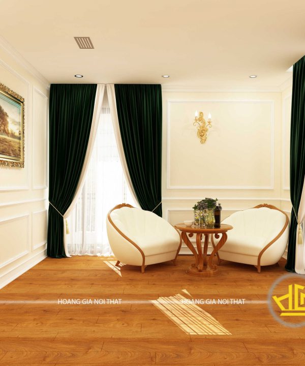 Phòng ngủ tân cổ điển Chị Hương Tân Hoàng Minh