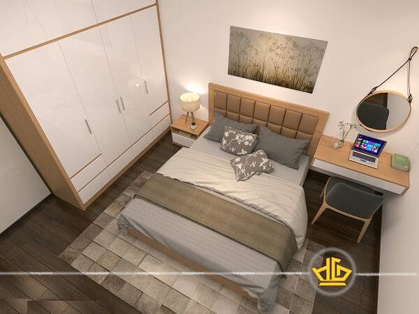 Mẫu nội thất phòng ngủ hiện đại đơn giản