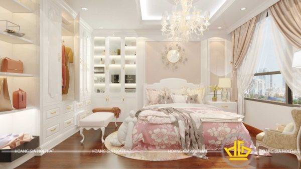 Nội thất phòng ngủ phong cách Luxury