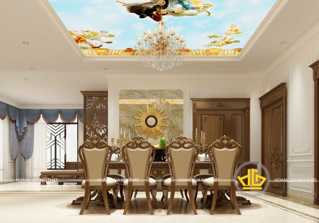 Công trình thực tế: Tủ bếp tân cổ điển chị Thuỷ TP Hoà Bình