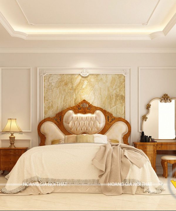 Giường ngủ tân cổ điển phong cách hoàng gia