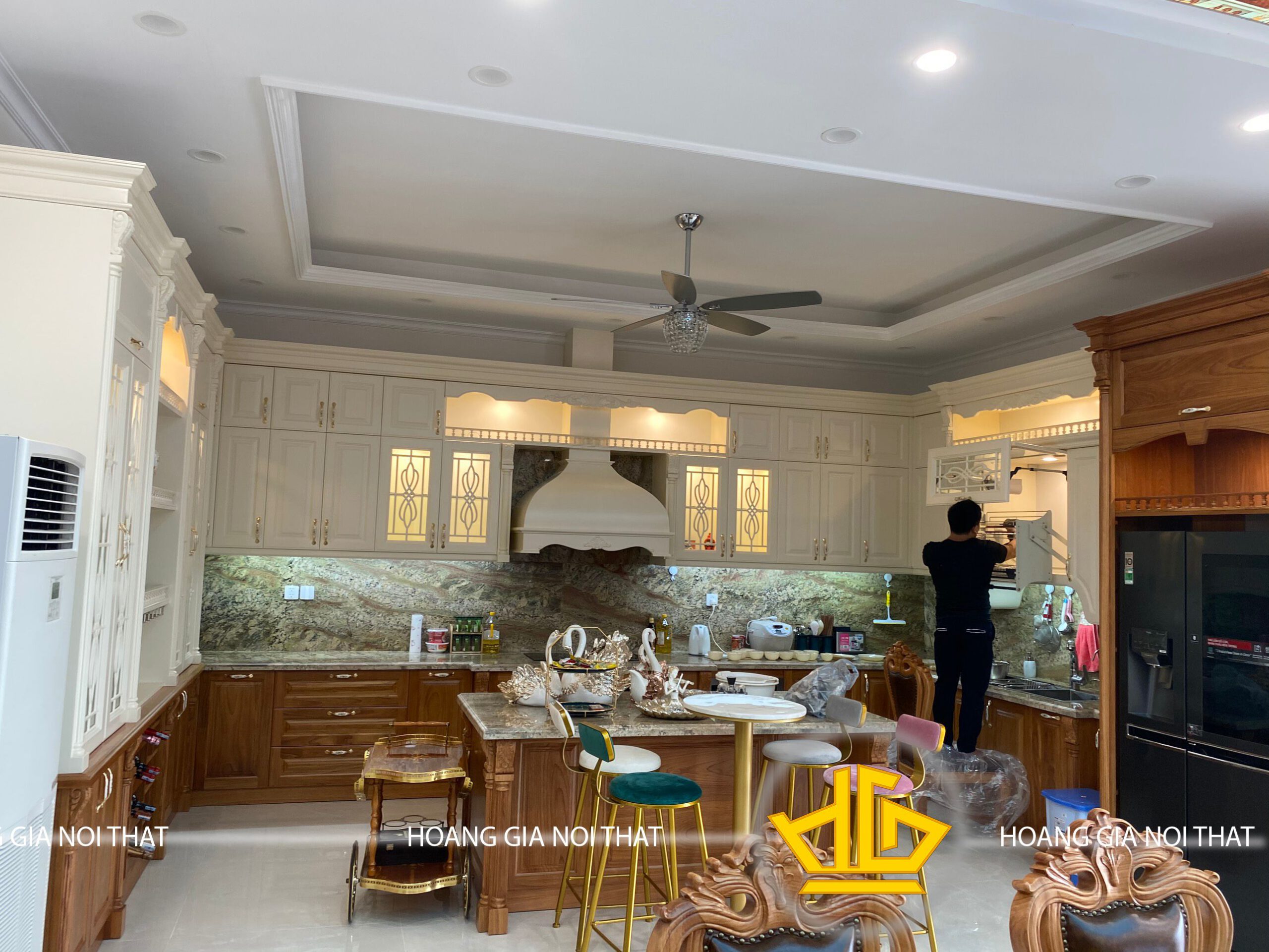 Quy trình thiết kế thi công nội thất tân cổ điển