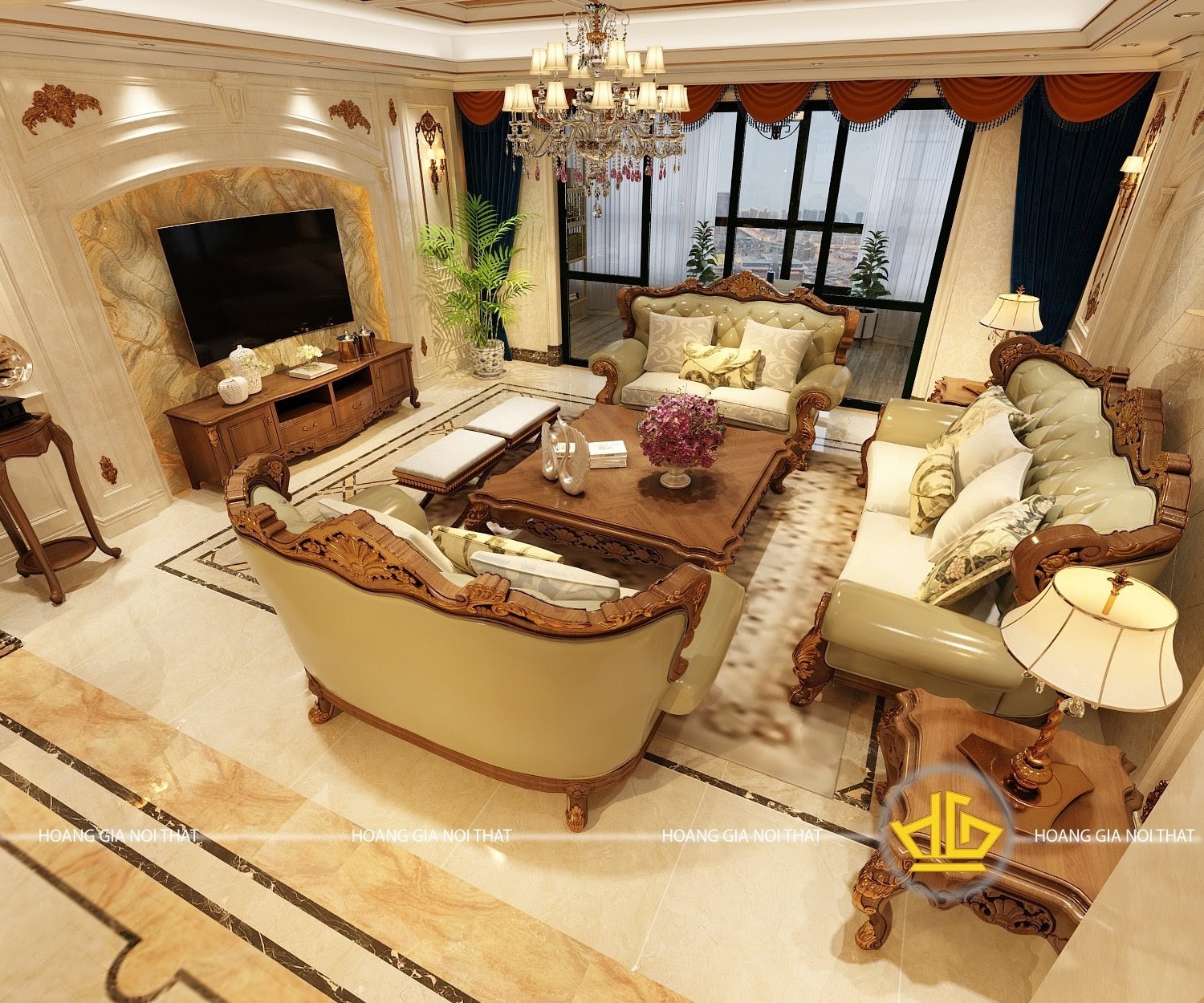 đồ gỗ công nghiệp phong cách sang trọng