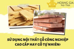 Tại sao phòng bếp nên sử dụng nội thất gỗ công nghiệp cao cấp thay vì gỗ tự nhiên?