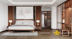 Báo giá nội thất gỗ veneer óc chó tham khảo