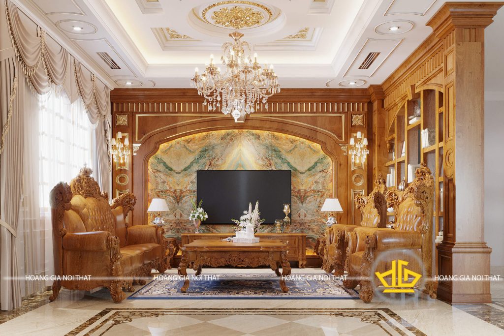 Phòng khách tân cổ điển