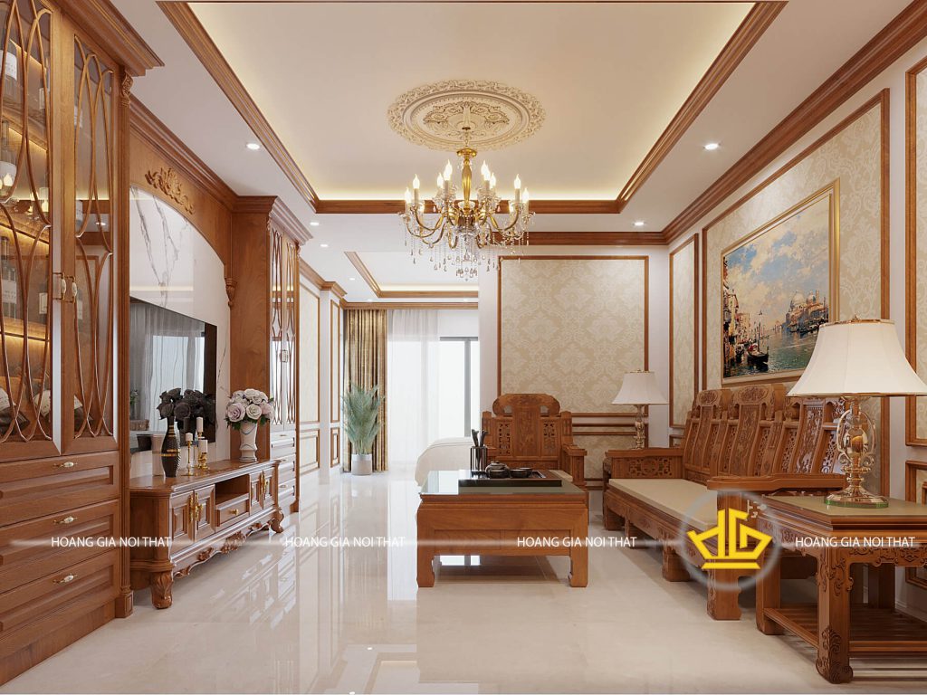 Phòng khách tân cổ điển